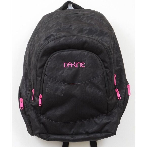 Dakine Handbags - DaKine Garden Backpack - Houndstooth / Pink School Rucksack Daypack